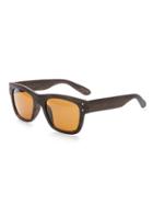 Perry Ellis Wood Stripe Sunglasses