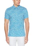 Perry Ellis Resist Spill Scribble Print Shirt