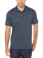 Perry Ellis Short Sleeve Scribble Polo