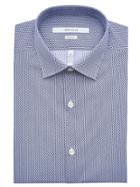 Perry Ellis Very Slim Shield Print Portfolio Dress Shirt