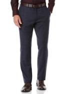 Perry Ellis Slim Fit Large Windowpane Suit Pant