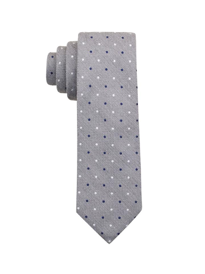 Perry Ellis Viti Dot Silk Tie