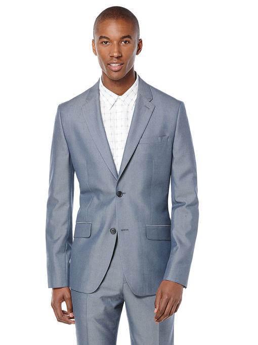 Perry Ellis Regular Fit Iridescent Twill Suit Jacket