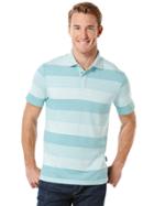 Perry Ellis Twill Stripe Polo