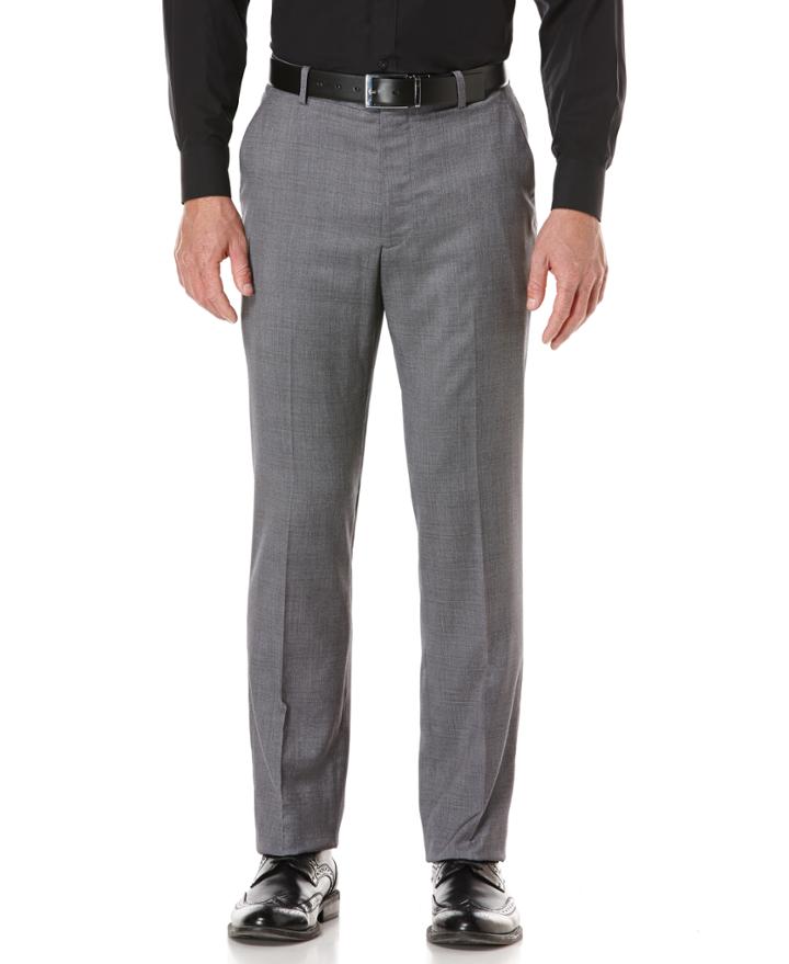 Perry Ellis Slim Fit Multi Plaid Suit Pant
