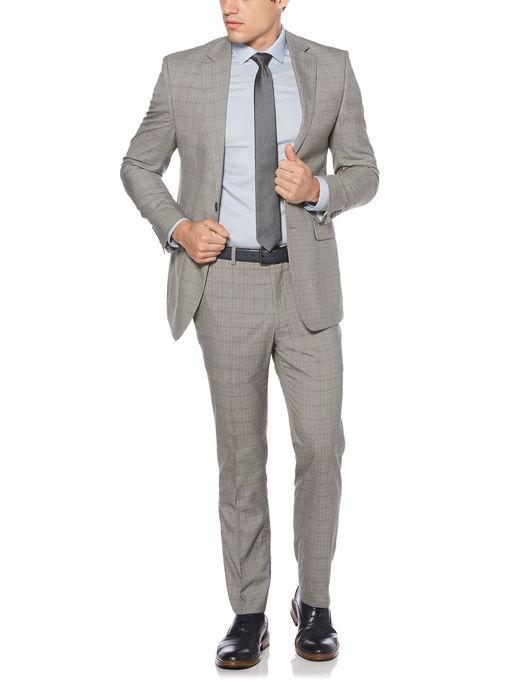 Perry Ellis 2 Piece Light Plaid Suit