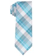 Perry Ellis Classic Water Plaid Tie