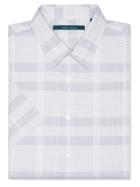 Perry Ellis Short Sleeve Artistry Button-down Shirt