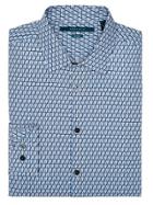 Perry Ellis Big And Tall Non-iron Diagonal Shirt