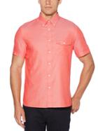 Perry Ellis Short Sleeve Buttoned Pocket Shirt