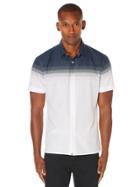 Perry Ellis Big And Tall Short Sleeve Dot Ombre Shirt