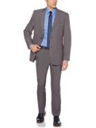 Perry Ellis 2 Piece Slim Fit Mid Grey Suit