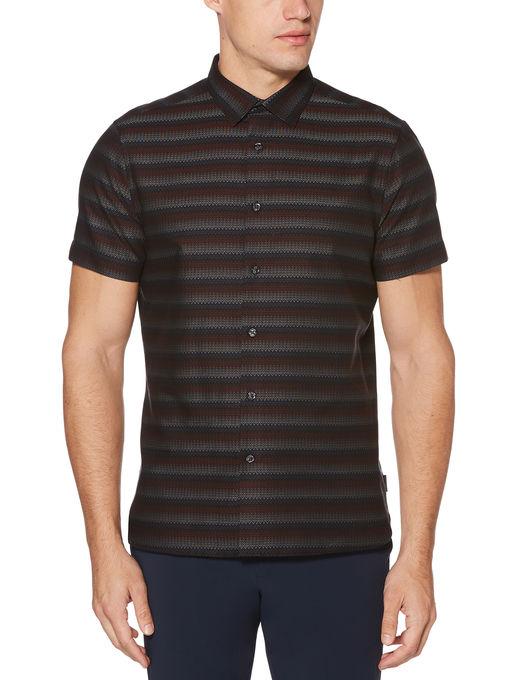 Perry Ellis Dobby Zigzag Shirt