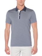 Perry Ellis Short Sleeve Thin Line Polo
