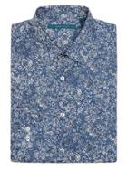 Perry Ellis Exclusive Two Color Paisley Shirt