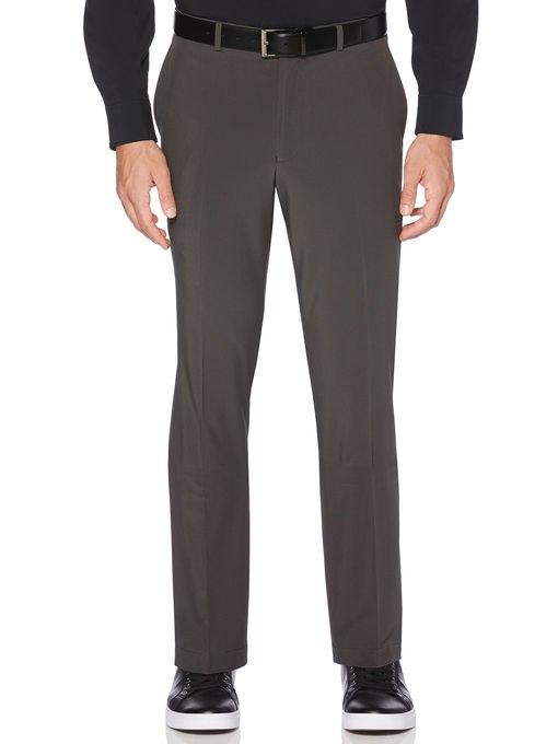 Perry Ellis Very Slim Grey Check Tech Suit Pant