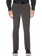Perry Ellis Very Slim Grey Check Tech Suit Pant