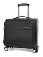 Perry Ellis 8 Wheel Spinner Mobile Office Tote