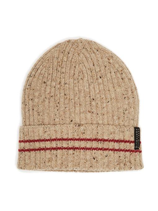 Perry Ellis Marled Striped Beanie