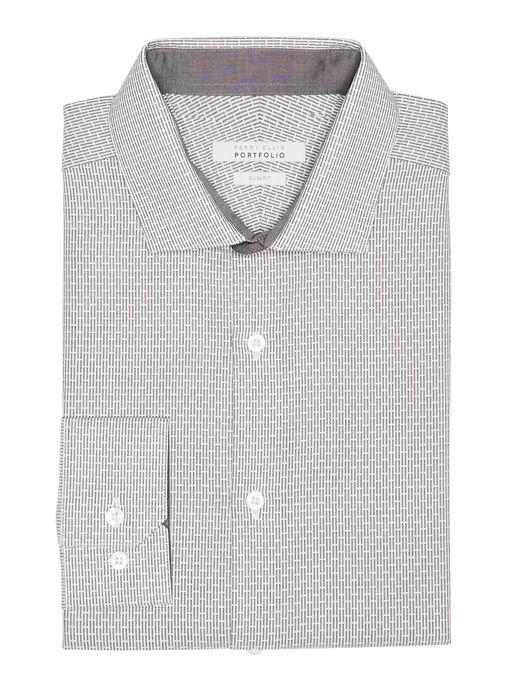 Perry Ellis Graph Dobby Dress Shirt