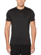 Perry Ellis Active Slim Short Sleeve Crew Knit Tee