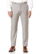 Perry Ellis Modern Fit Linen Herringbone Dress Pant