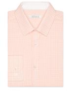 Perry Ellis Very Slim Mango Gingham Dress Shirt