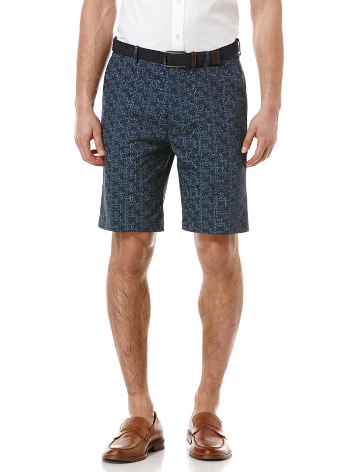 Perry Ellis Printed Geometric Shorts