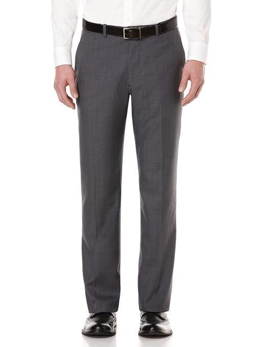 Perry Ellis Modern Fit Performance Plaid Portfolio Pant