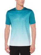 Perry Ellis Short Sleeve Graphic Ombre Shirt