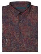 Perry Ellis Speckled Splattered Shirt