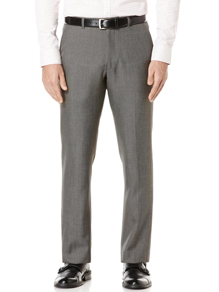 Perry Ellis Slim Fit Textured Dress Pant