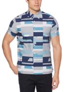 Perry Ellis Geoprint Yarn Dyed Shirt
