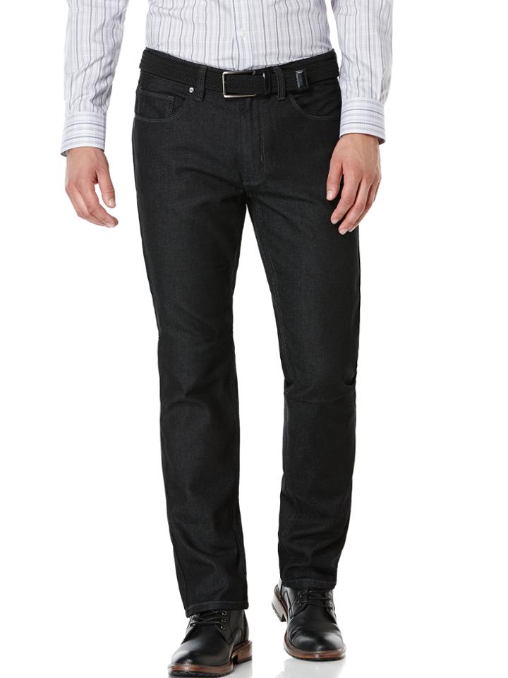 Perry Ellis Slim Fit Grey Crossover Needle Jean