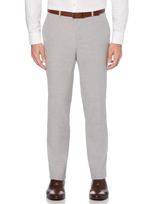 Perry Ellis Non-iron Slim Fit Cotton Dress Pant