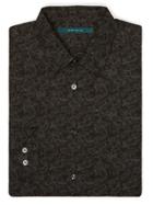 Perry Ellis Long Sleeve Tonal Paisley Print Shirt