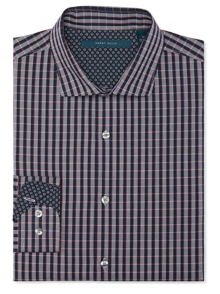 Perry Ellis Multi Color Stripe Shirt