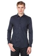 Perry Ellis Slim Fit Square Dot Print Shirt