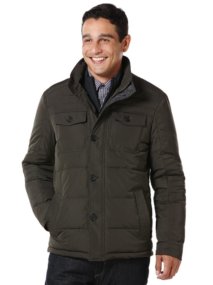 Perry Ellis Quilted 4 Pocket Jacket