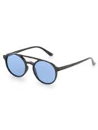 Perry Ellis Bridge Keyhole Round Sunglasses