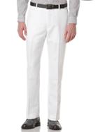 Perry Ellis Big And Tall Linen Twill Suit Pant