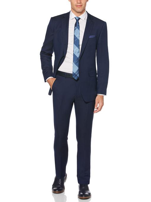 Perry Ellis 2 Piece Slim Fit Bright Blue Suit