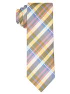 Perry Ellis Classic Multi-color Plaid Tie