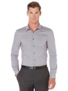 Perry Ellis Non-iron Mini Paisley Print Shirt