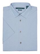 Perry Ellis Short Sleeve Diamond Shirt