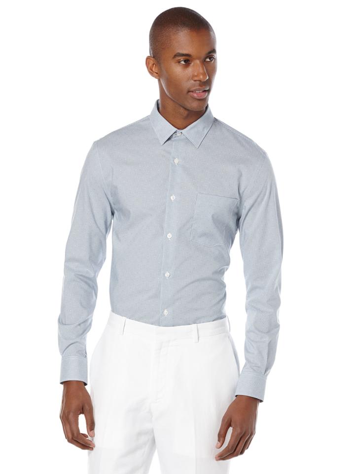 Perry Ellis Non-iron Dobby Dot Shirt