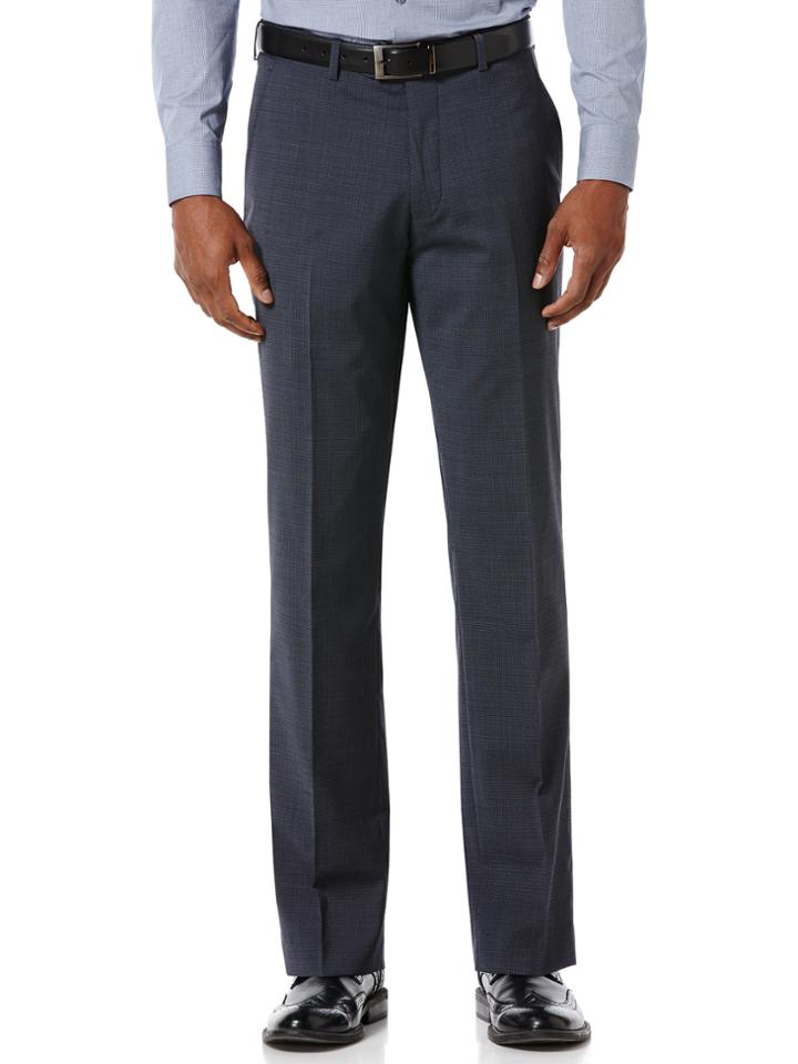 Perry Ellis Modern Fit Small Check Suit Pant
