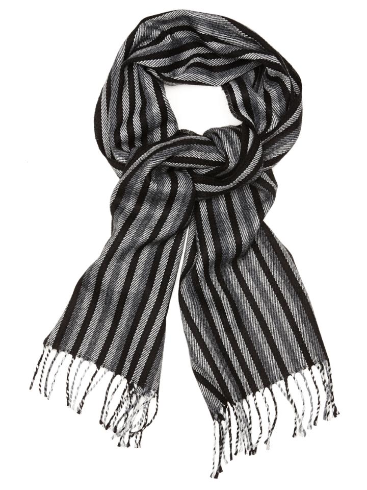 Perry Ellis Italy Stripe Woven Scarf