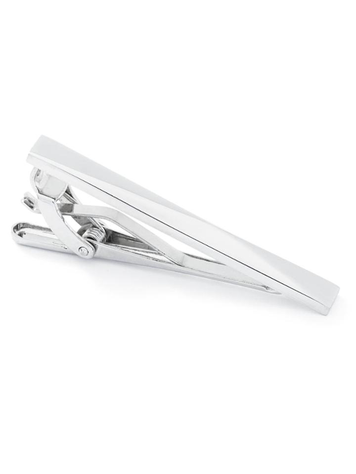 Perry Ellis Silver Tie Bar