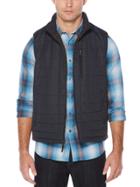 Perry Ellis Nylon Quilted Puffer Vest